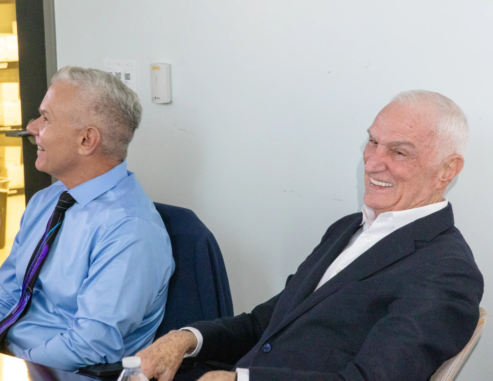 Samuel F. Ewing during a board meeting at OIC Inspired
